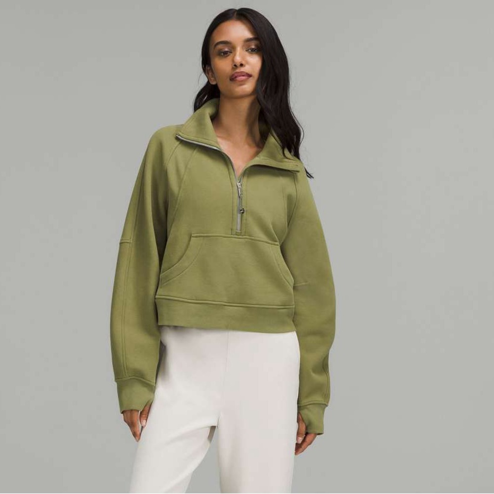 Lululemon Scuba Oversized Funnel-Neck Half Zip sweatshirt